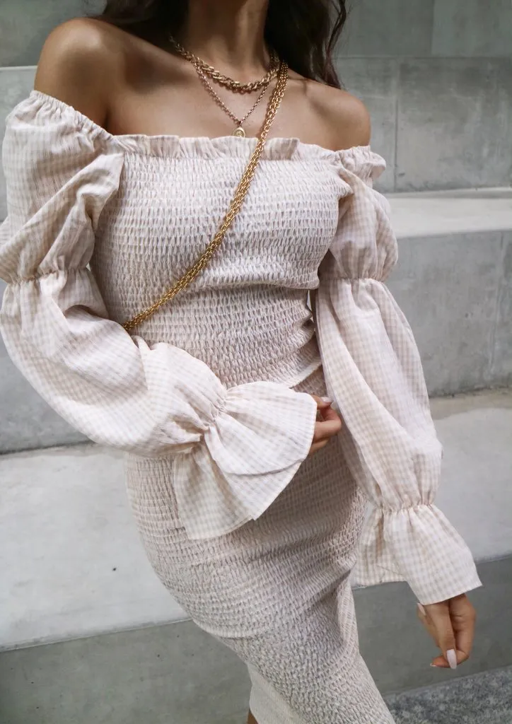 Sexy One-shoulder Long-sleeved Slim Pencil Skirt