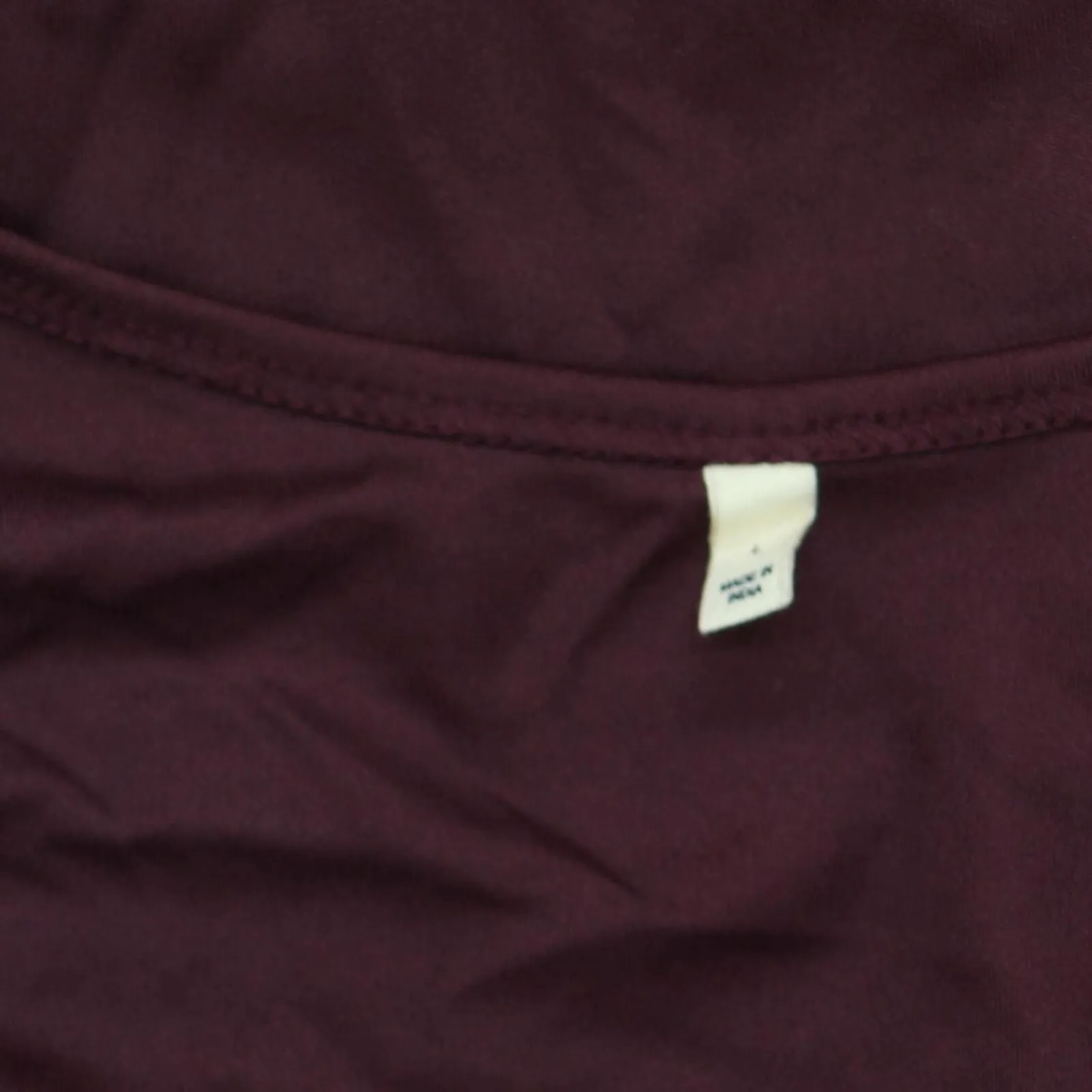 Sheryl Crow 3/4 Sleeve Embroidered Mesh Midi Dress with Cami Lining Burgundy L