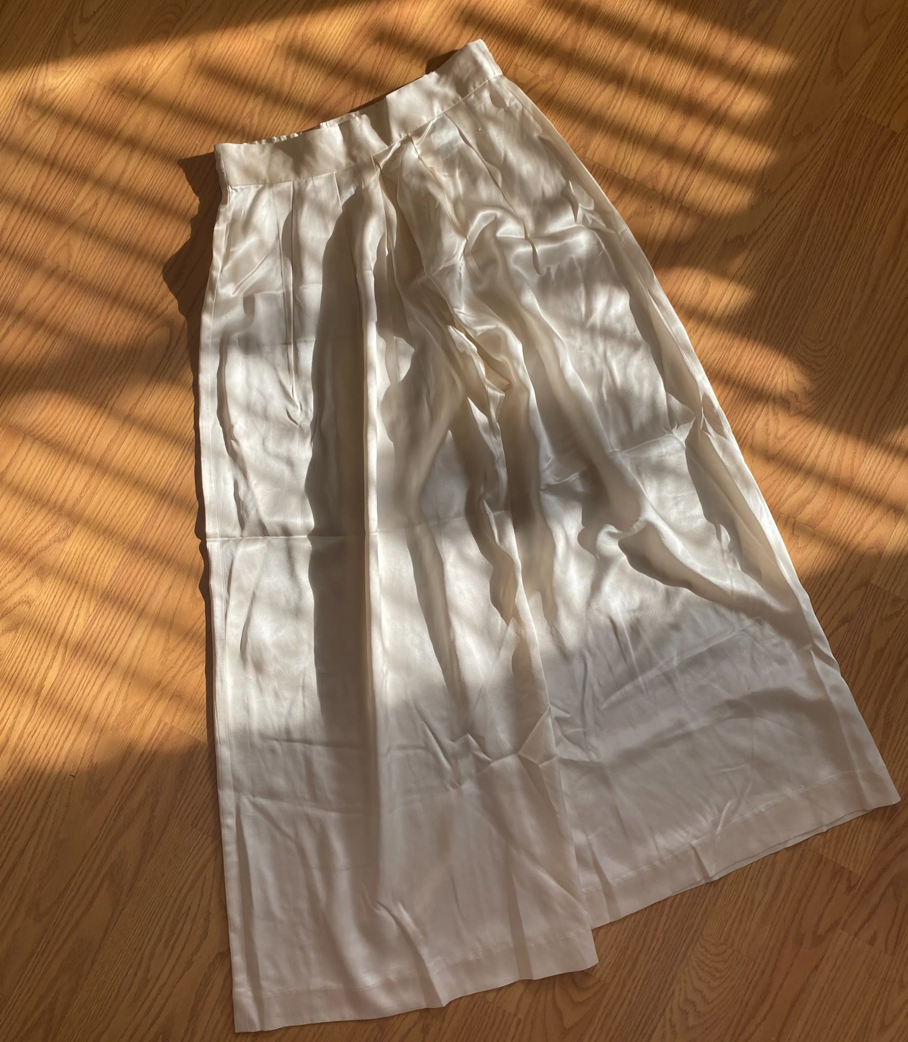 Silk Palazzo Pants