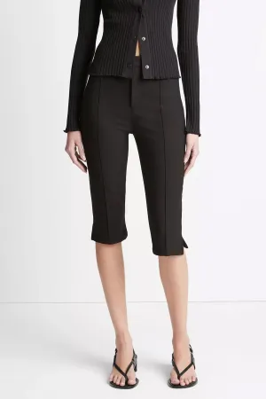 Slim-Fit Capri in Black