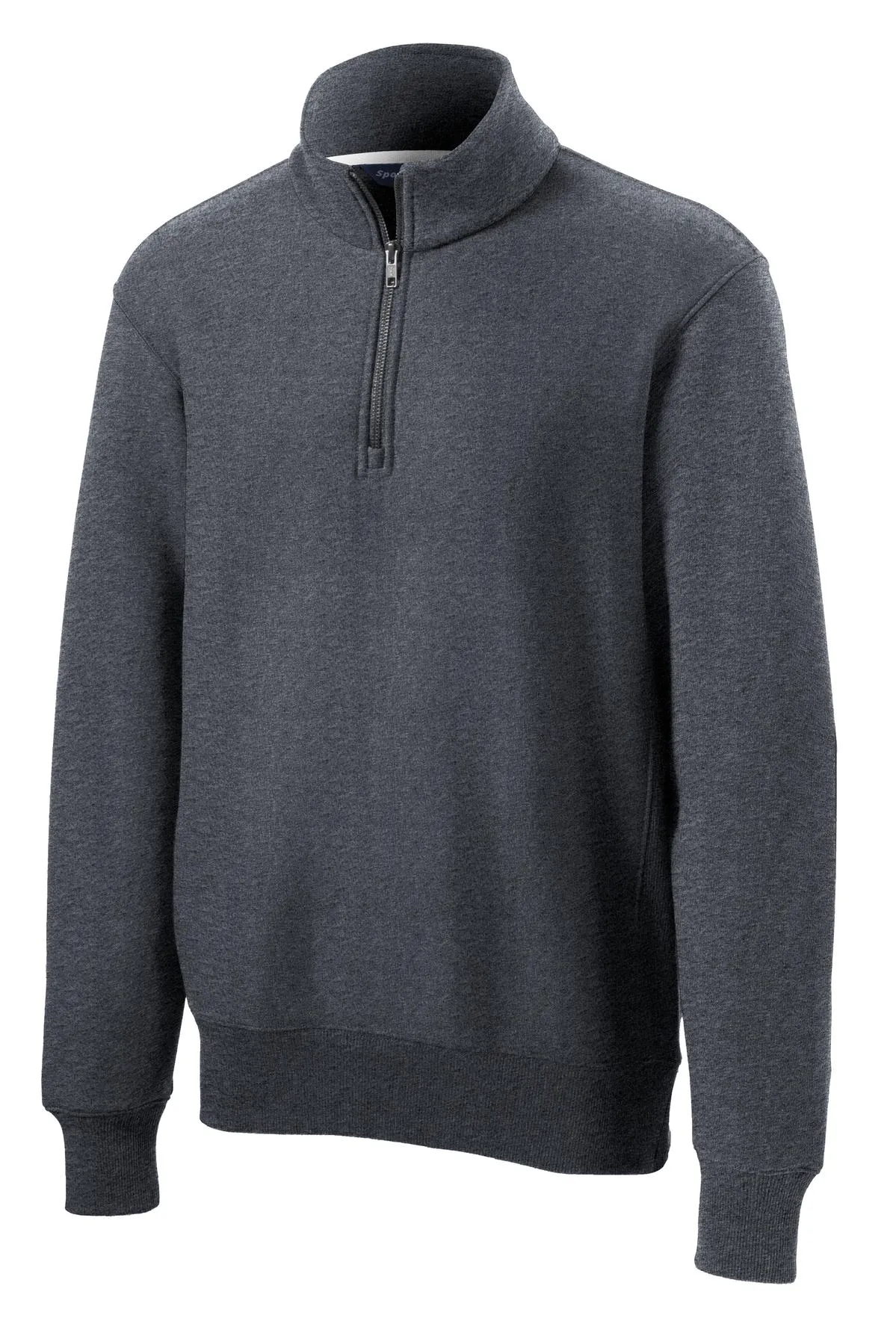 Sport-Tek Super Heavyweight 1/4-Zip Pullover Sweatshirt. ST283 Graphite Heather