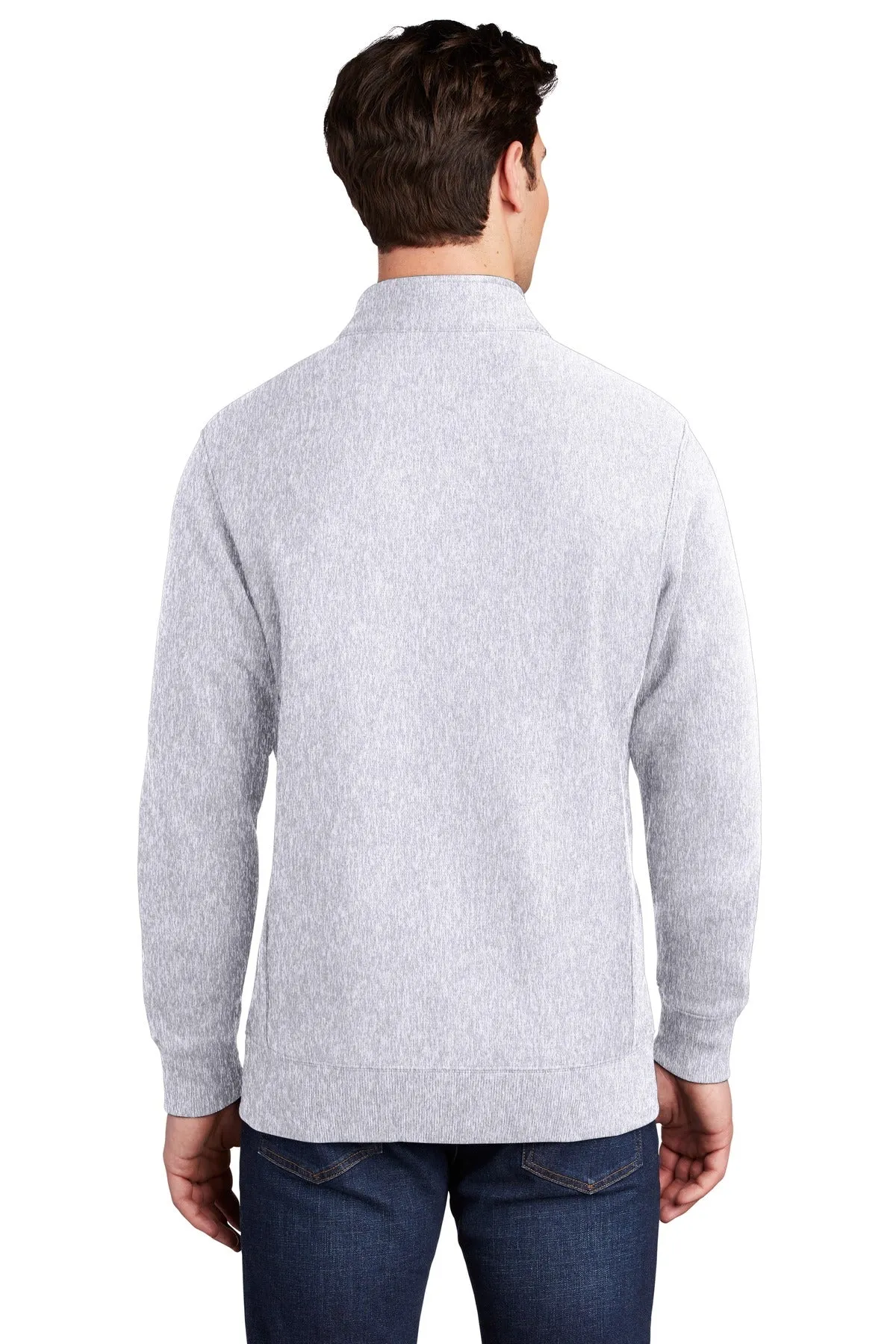 Sport-Tek  Super Heavyweight Full-Zip Sweatshirt ST284 Athletic Heather