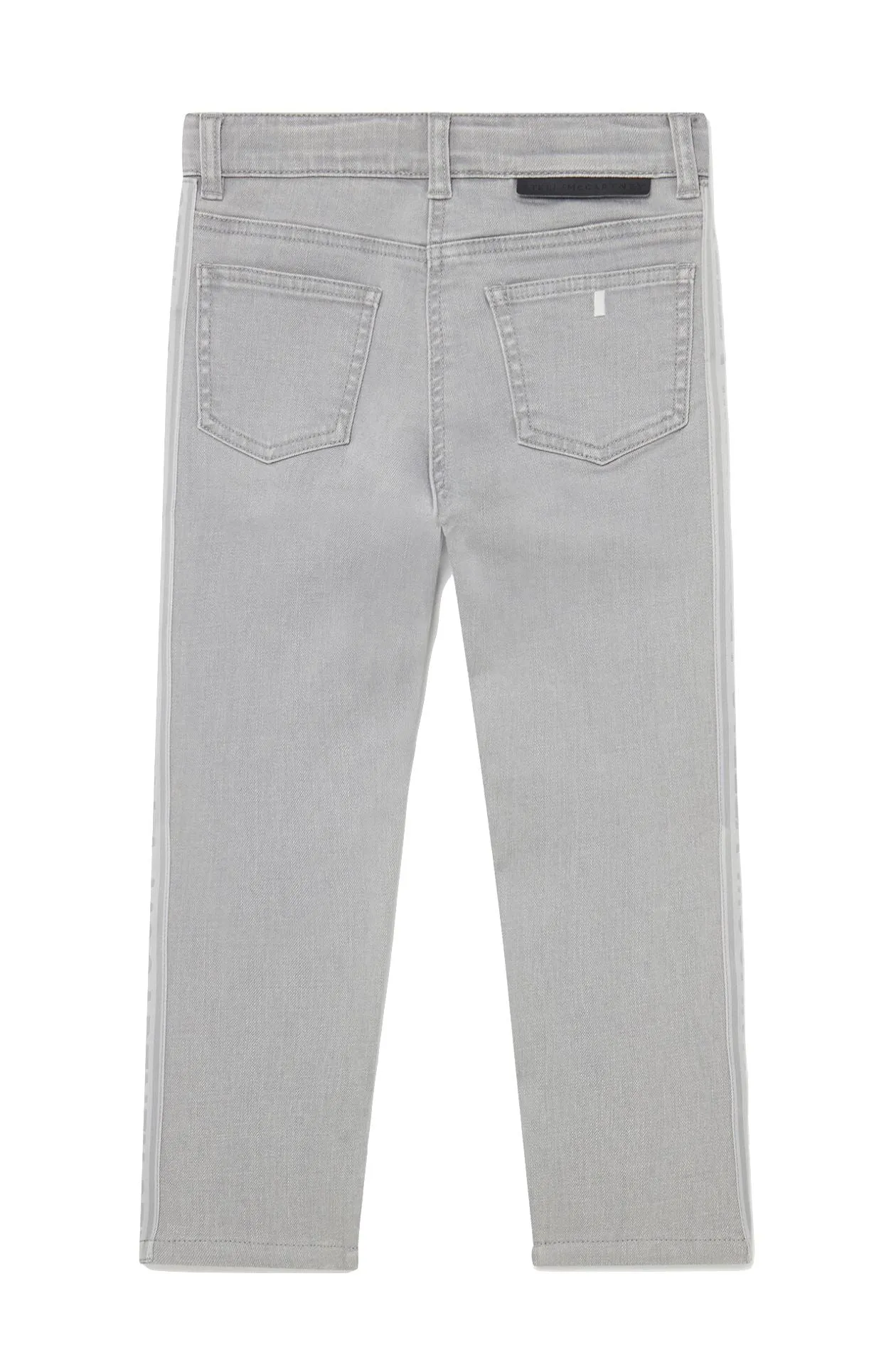 Stella McCartney Kids Branded Panel Denim Jeans