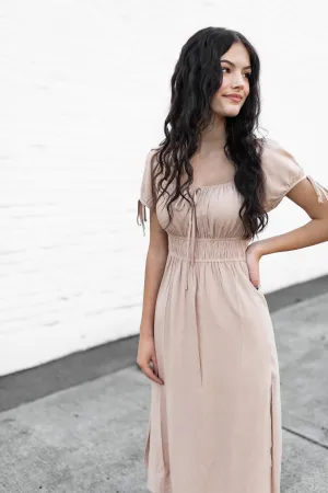 Sunset midi dress