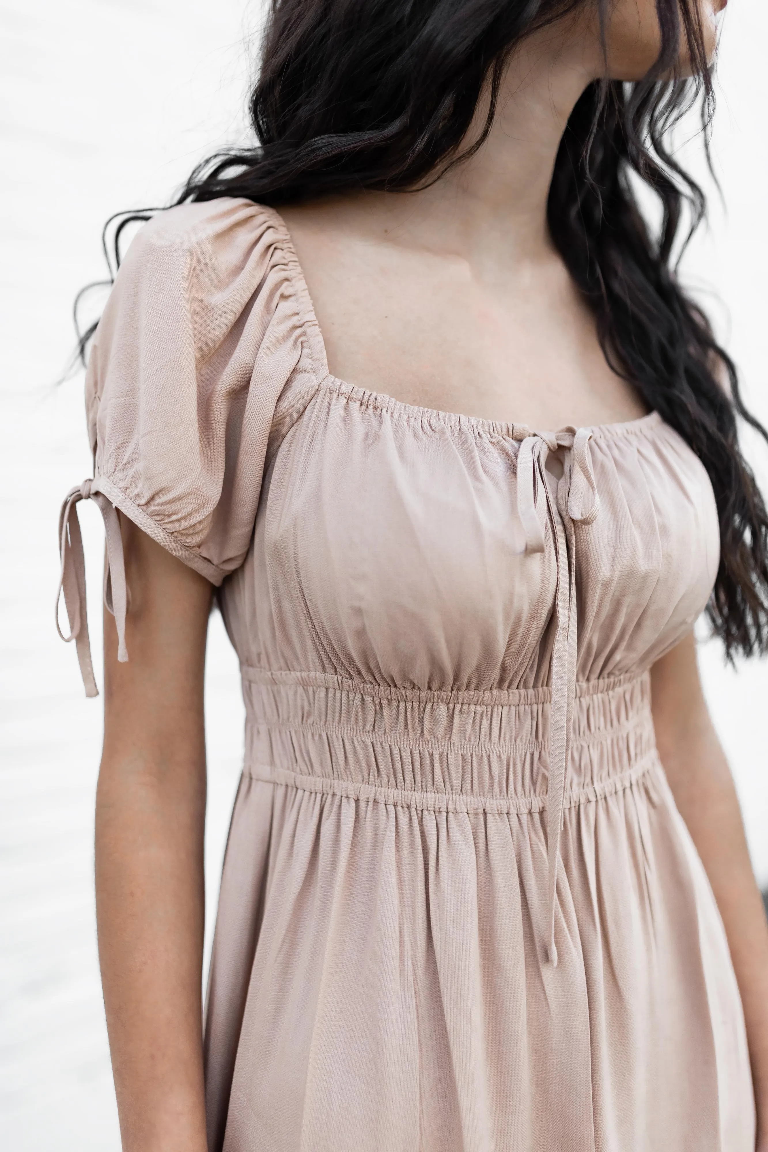 Sunset midi dress