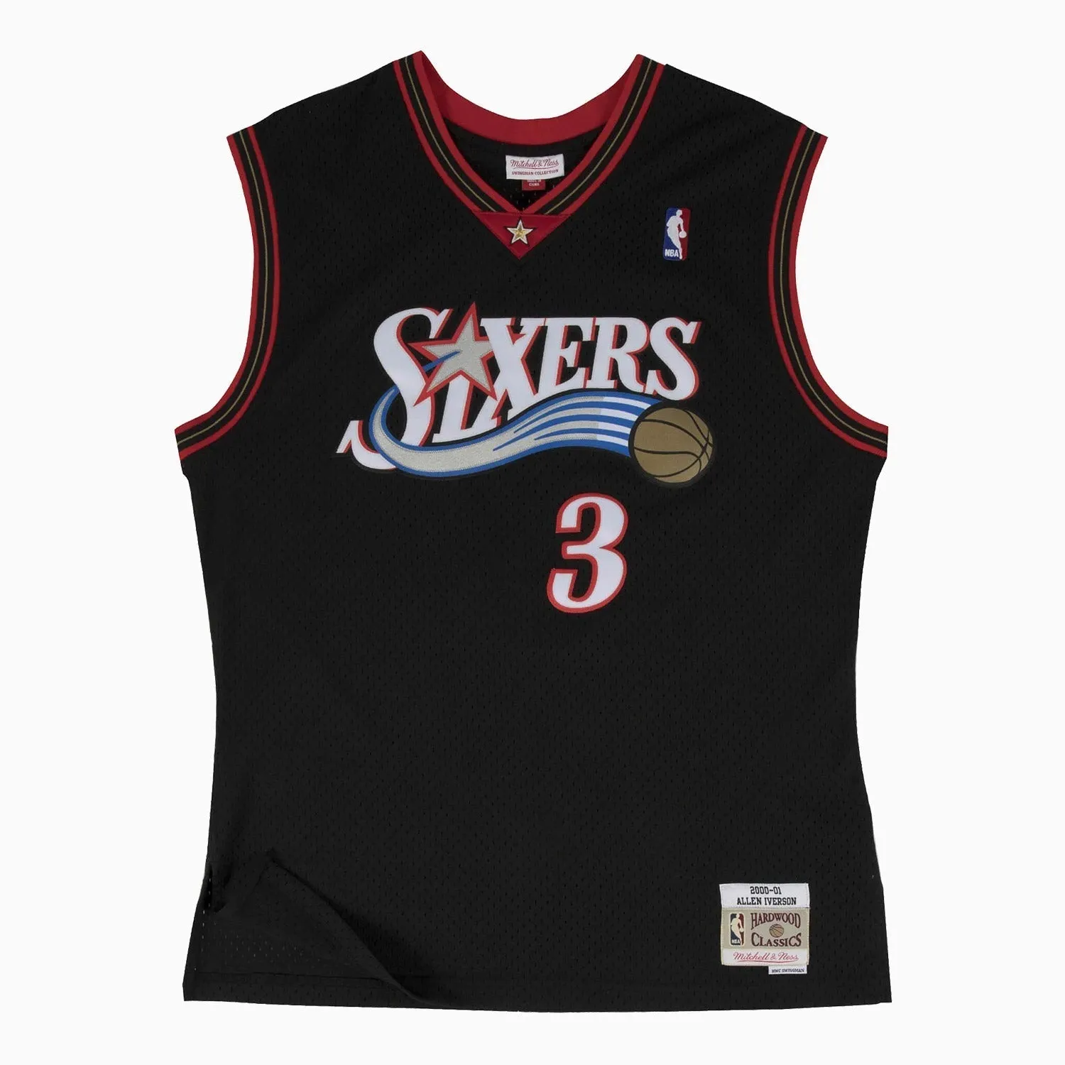 Swingman Allen Iverson Philadelphia 76Ers Road NBA 2000-01 Jersey