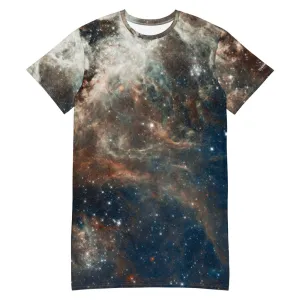 Tarantula Nebula T-Shirt Dress