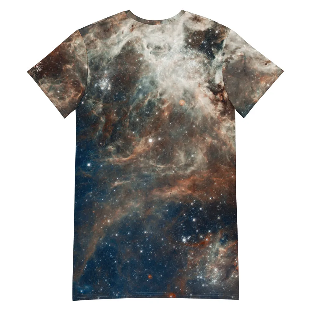 Tarantula Nebula T-Shirt Dress