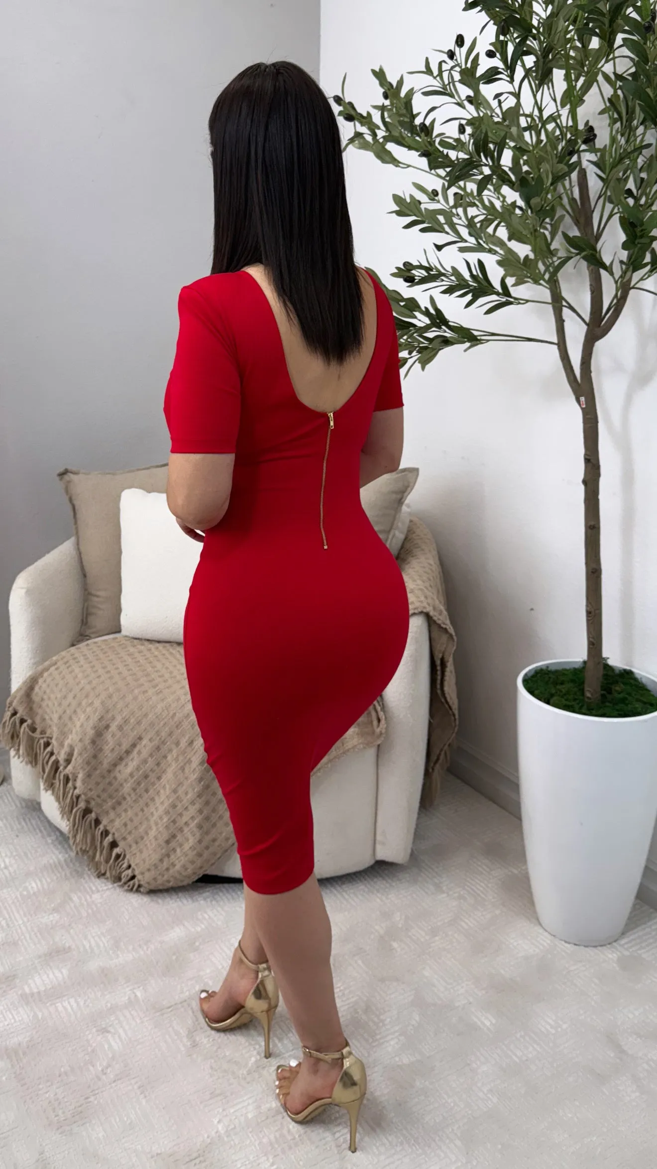 TIFFANY RED DRESS