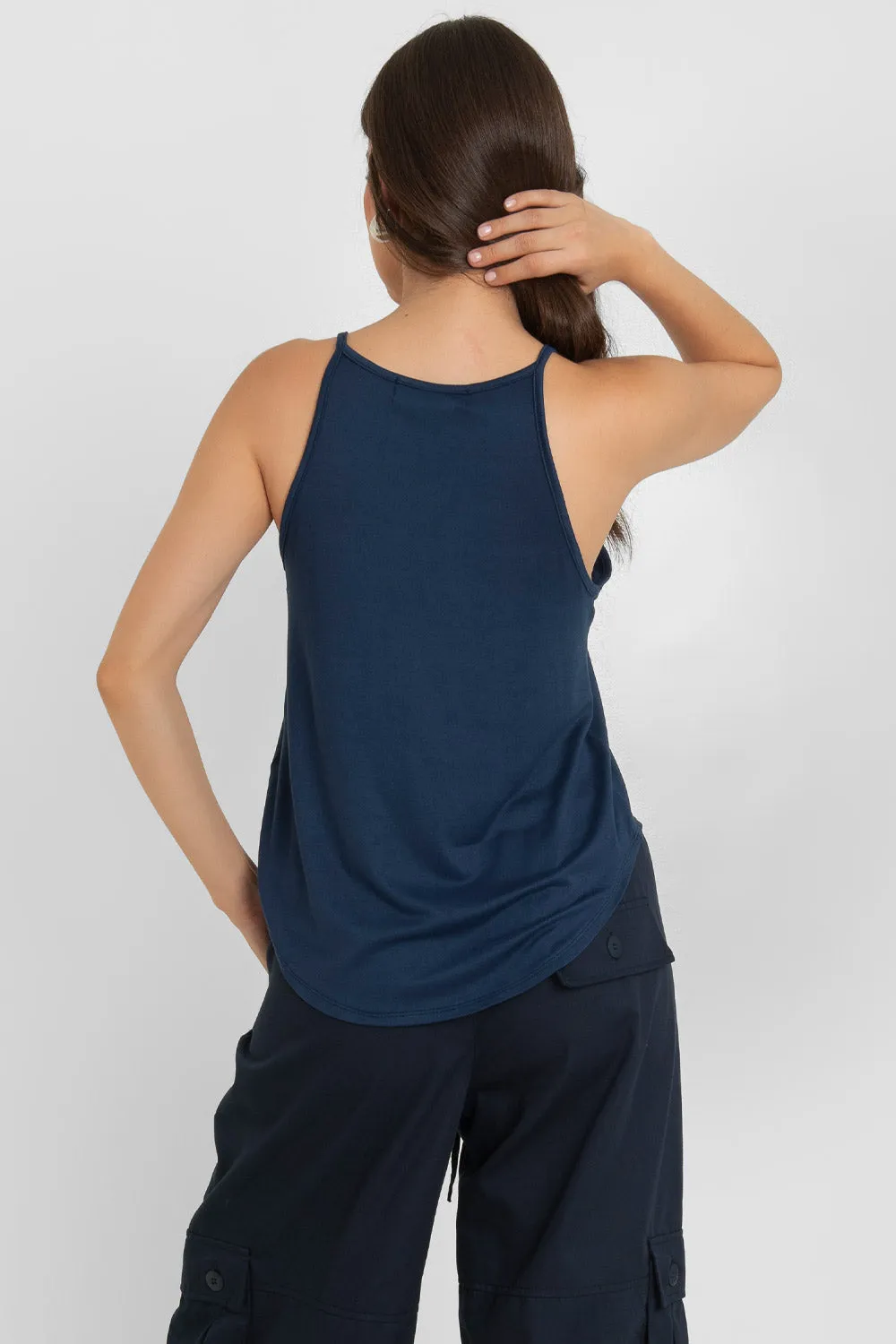 Top halter con tirantes