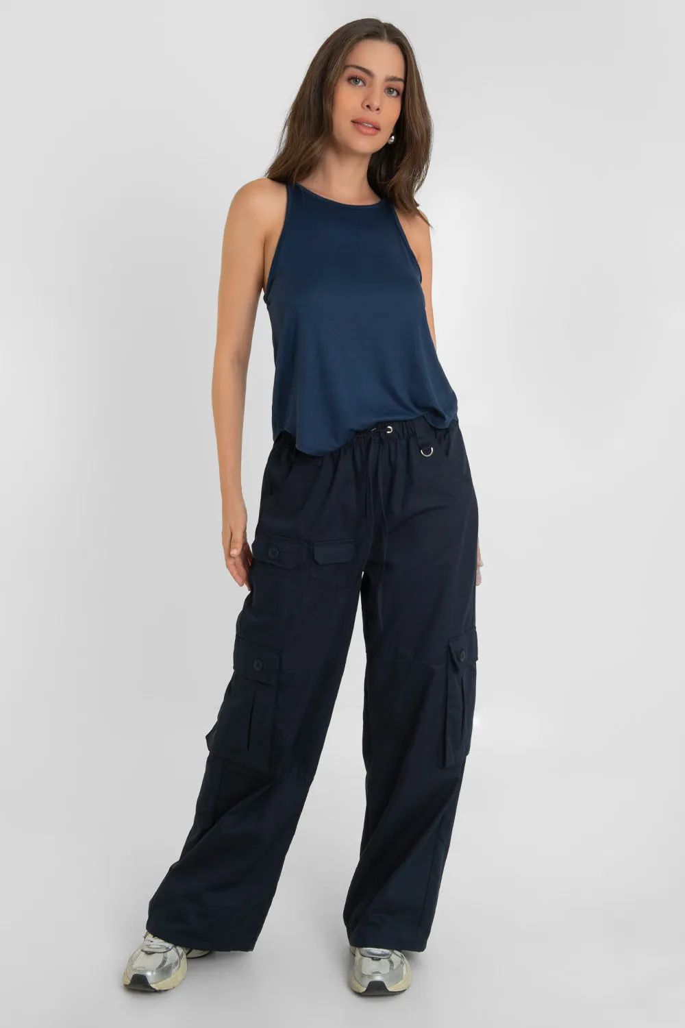 Top halter con tirantes