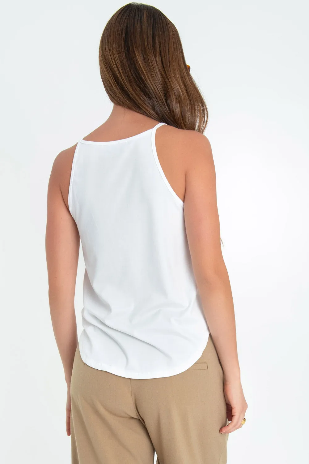 Top halter con tirantes