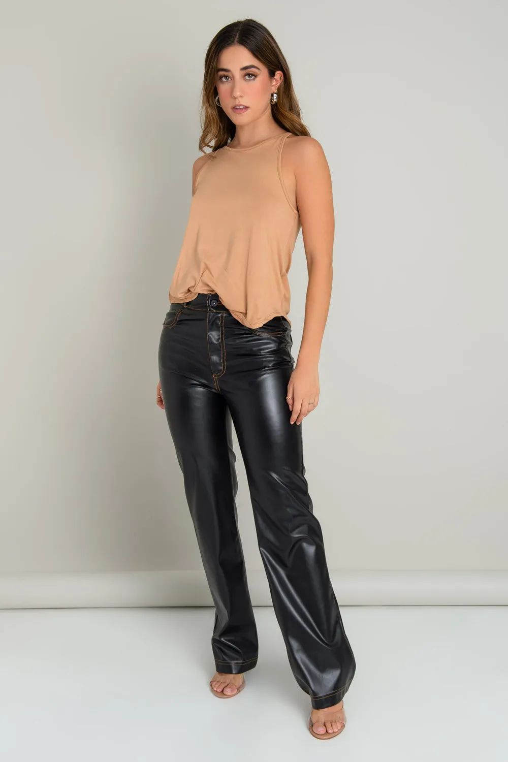 Top halter con tirantes