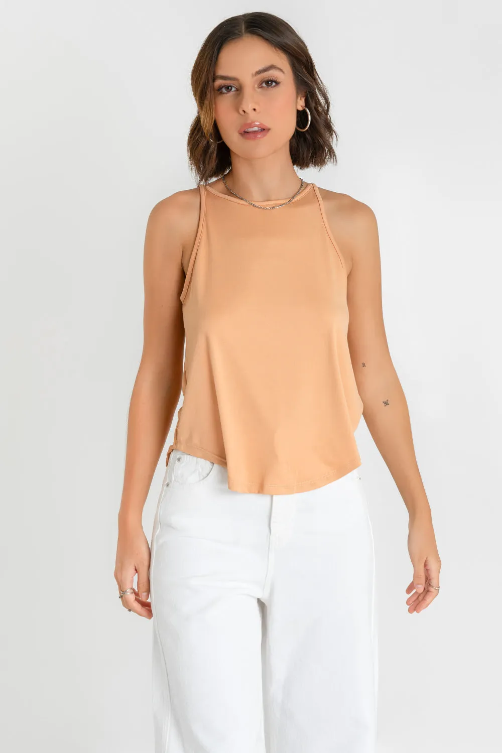 Top halter con tirantes