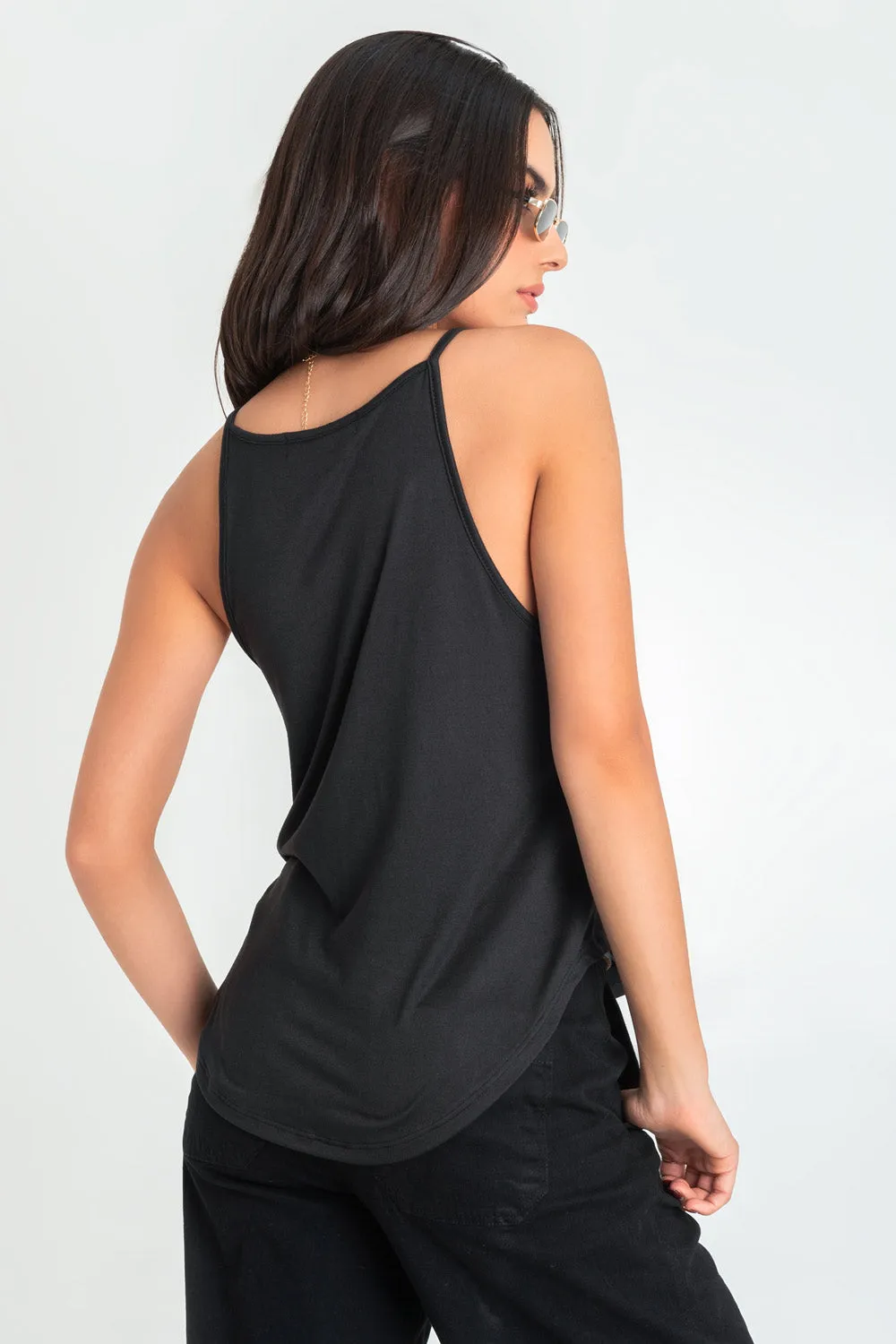 Top halter con tirantes