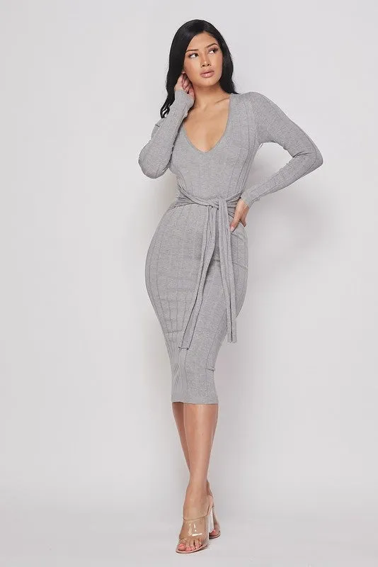 TORI Midi Dress-HOEA0324