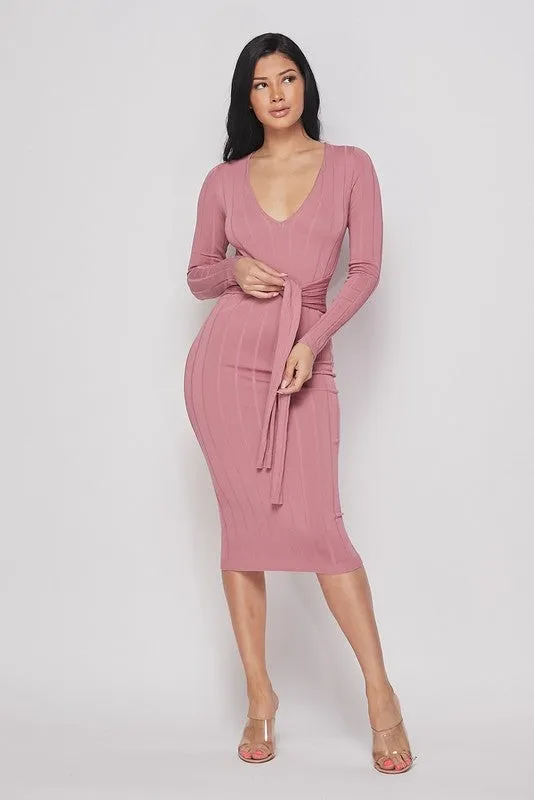 TORI Midi Dress-HOEA0324