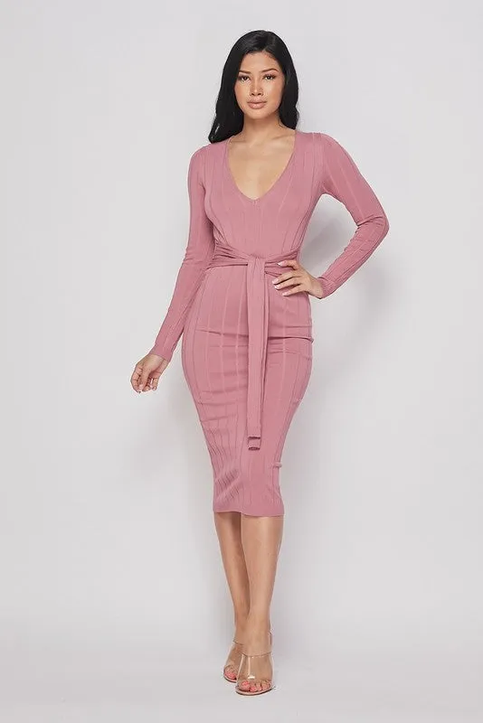 TORI Midi Dress-HOEA0324