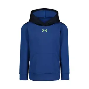 Under Armour Boys' Mesh Overlay Hoodie - Tech Blue