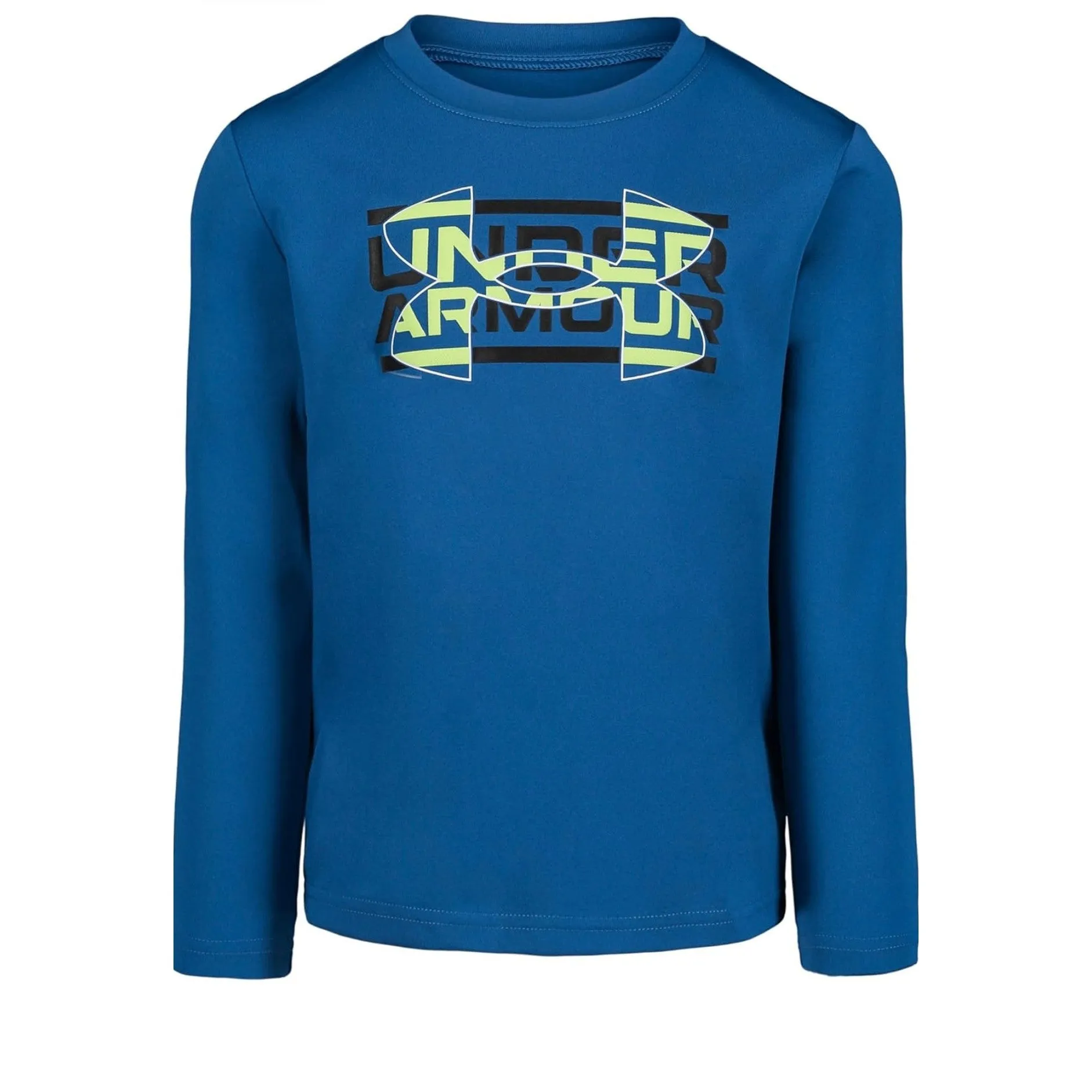 Under Armour UA Tech Mesh Logo Long Sleeve Tee - Tech Blue