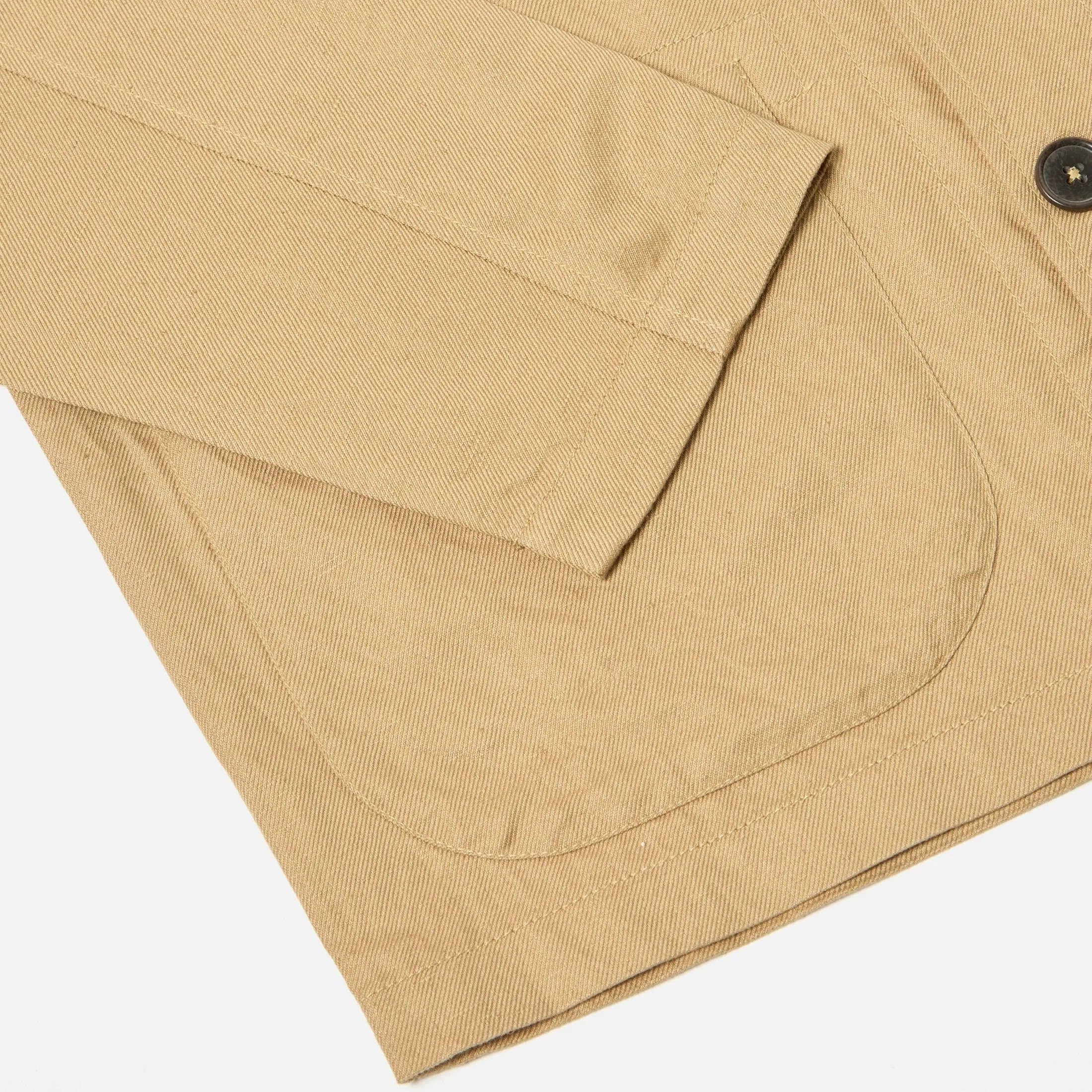 Universal Works Linen Cotton Field Jacket  Sand