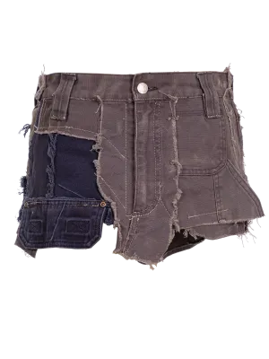 Upcycled Mini Denim Skirt