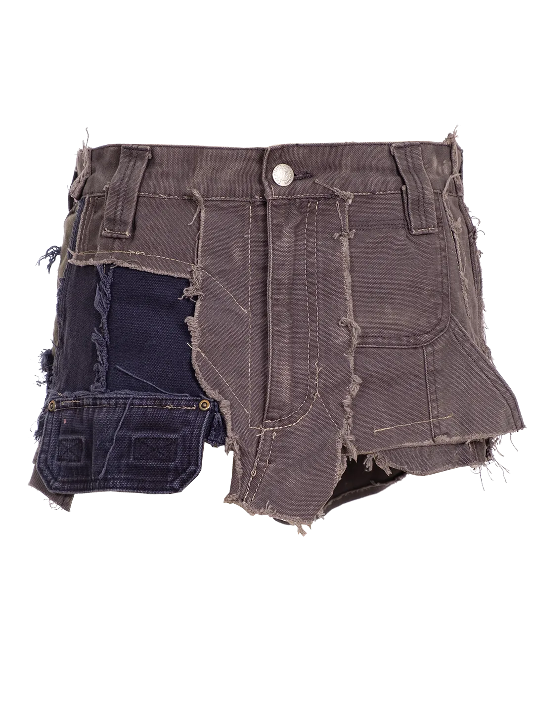Upcycled Mini Denim Skirt