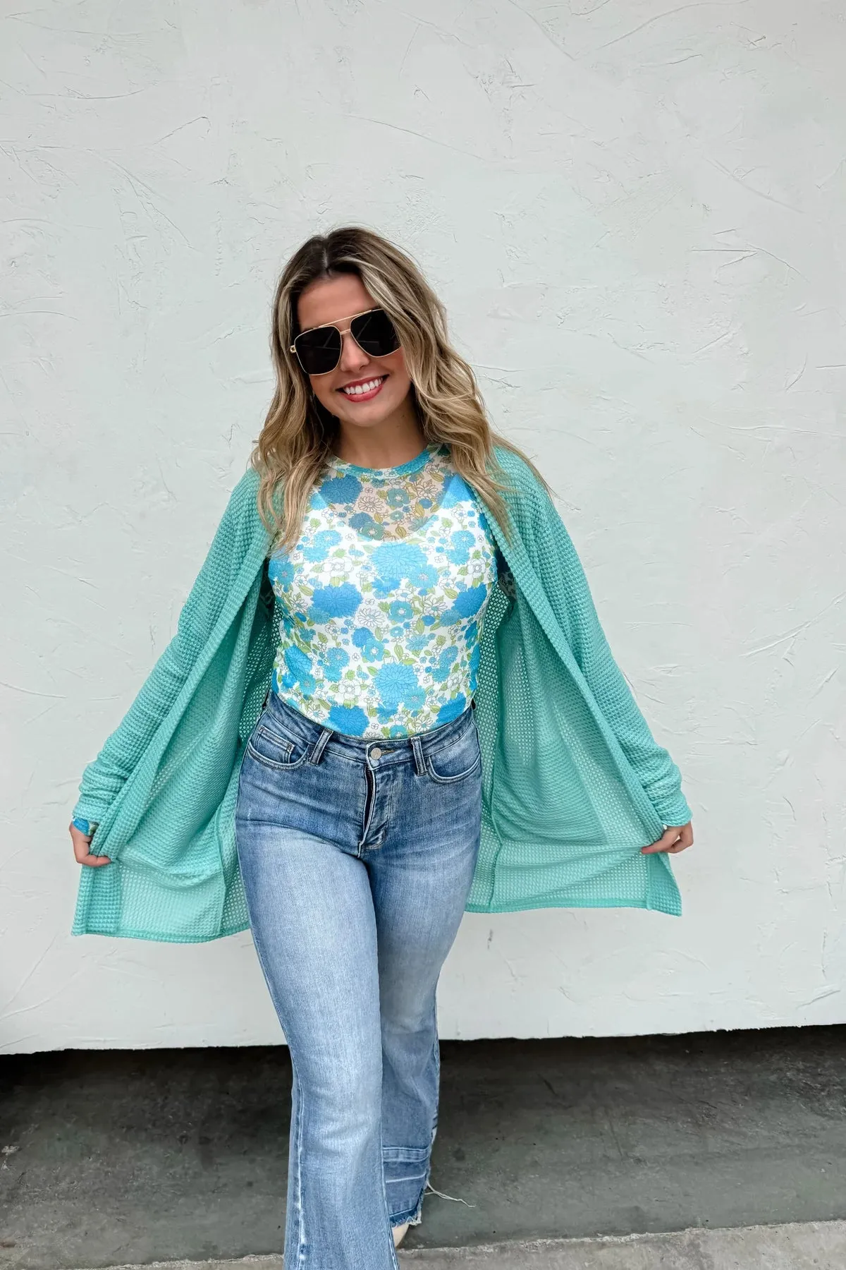VINTAGE FLORAL MESH TOPS