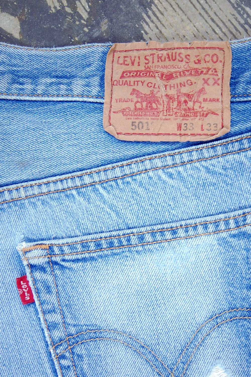 Vintage Levi's 501 Denim Skirt (JYJ-069)