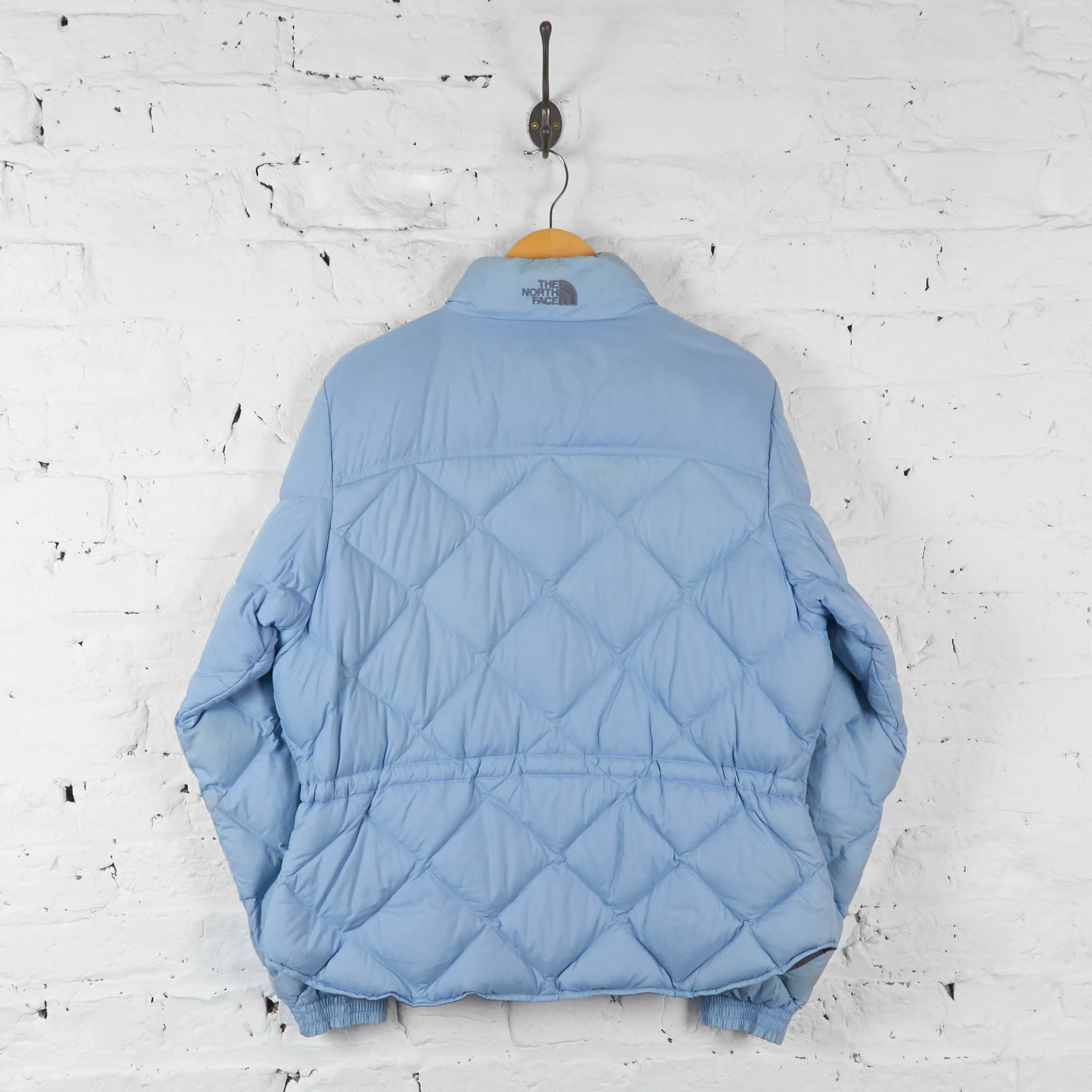 Vintage Women's The North Face Puffer Jacket - Blue - L