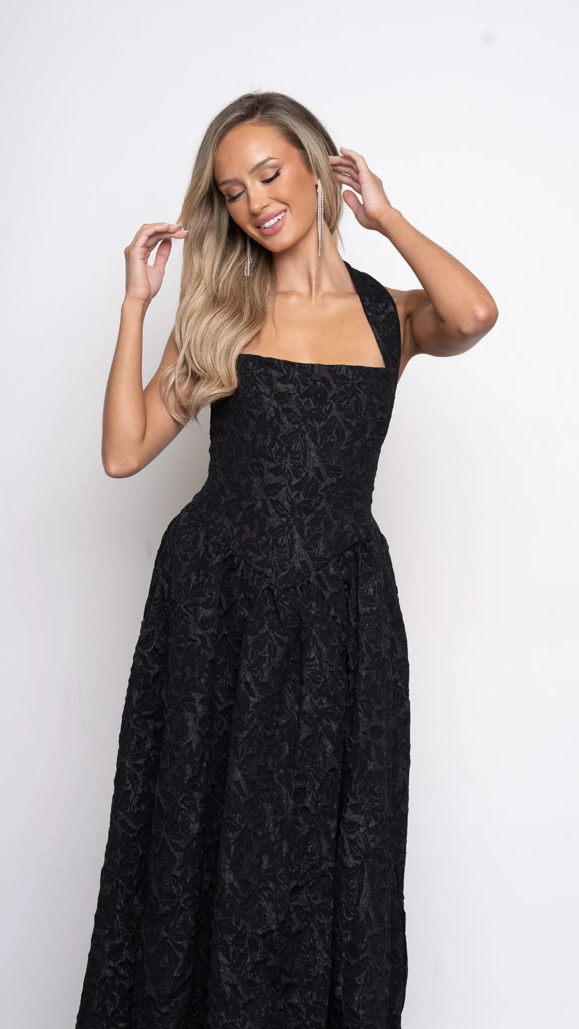 Waire Midi Dress