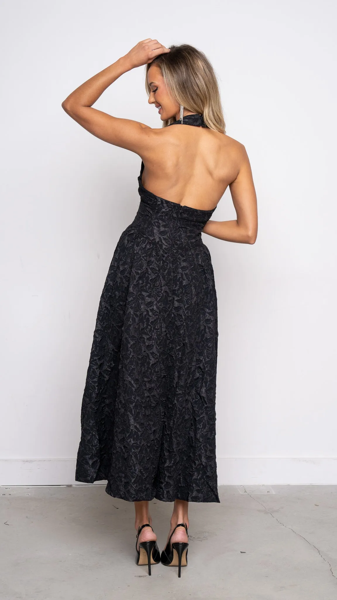 Waire Midi Dress