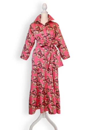 Waverly Tiered in Pink Camellia