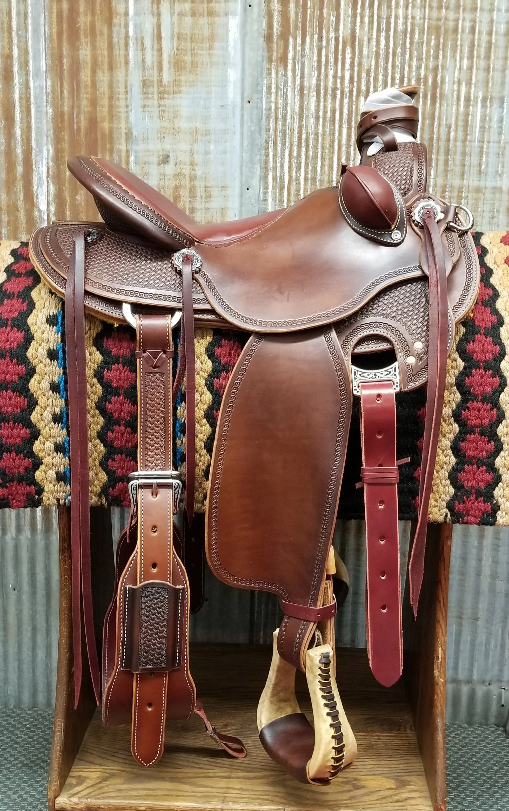West 20 Custom B-Light Lady Wade Ranch Saddle By RW Bowman