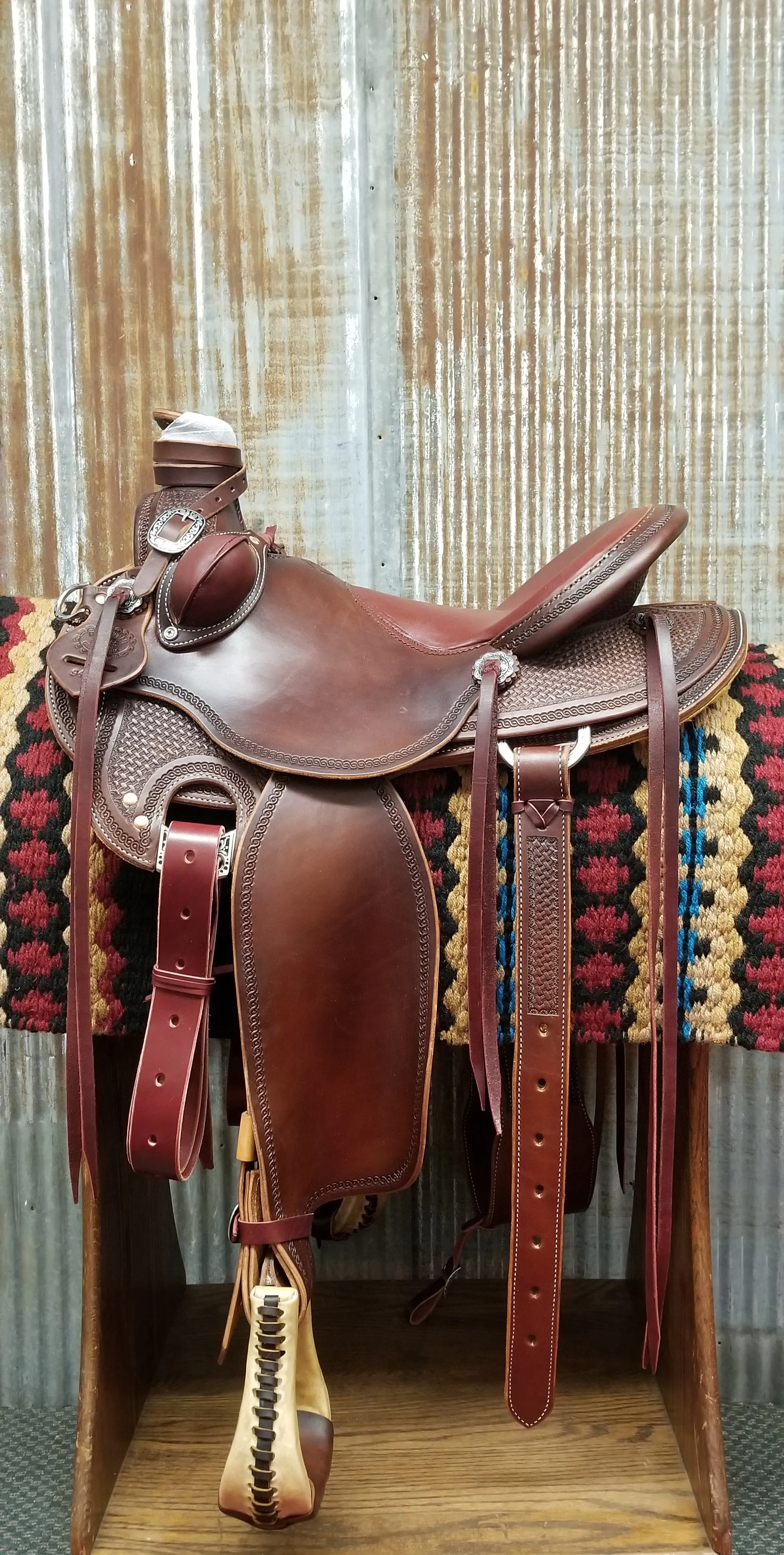 West 20 Custom B-Light Lady Wade Ranch Saddle By RW Bowman