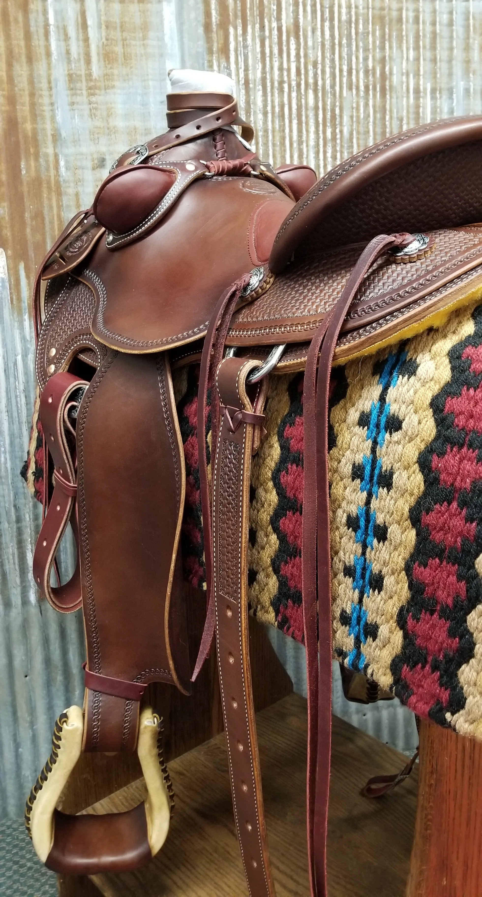 West 20 Custom B-Light Lady Wade Ranch Saddle By RW Bowman