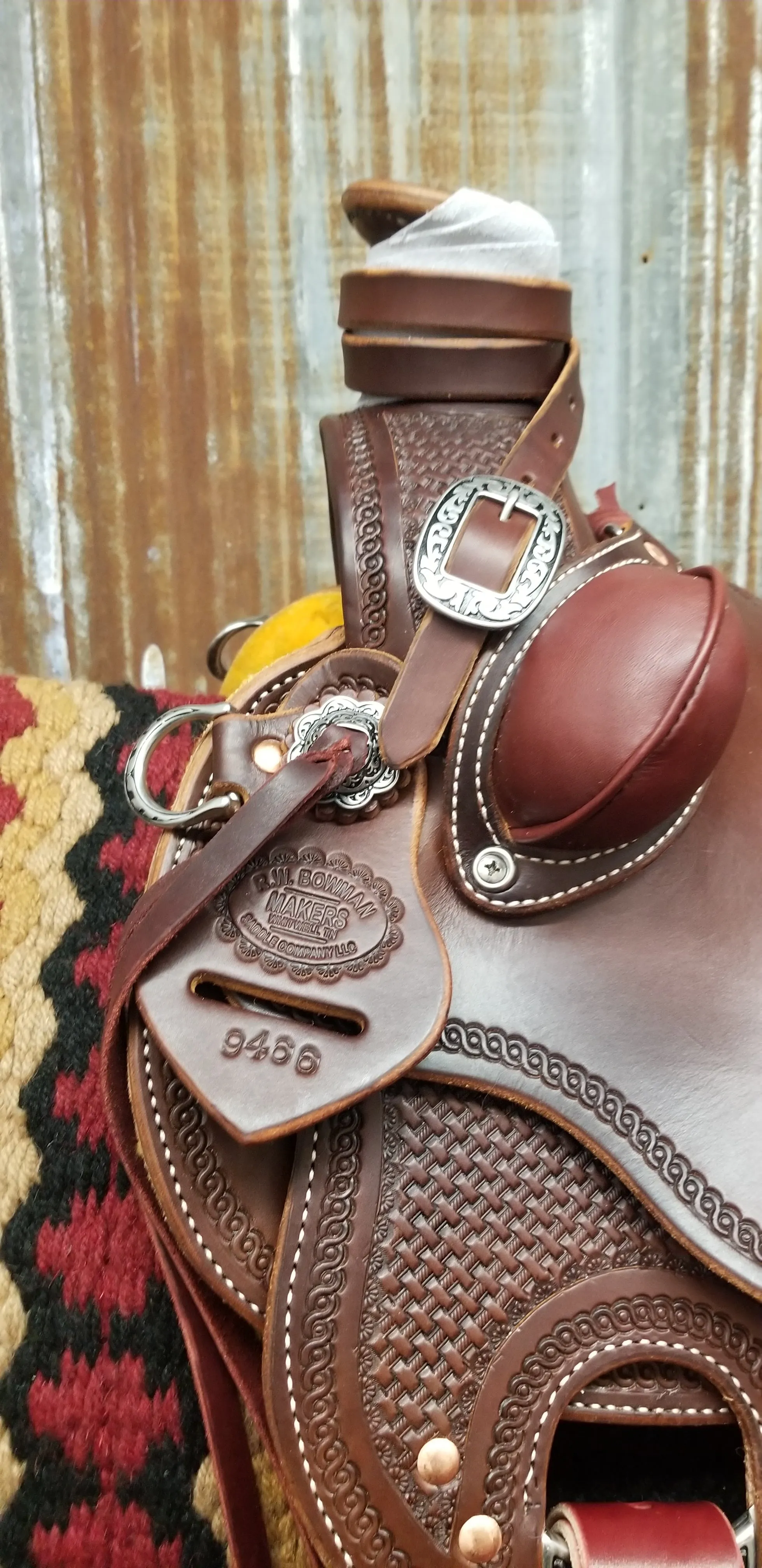 West 20 Custom B-Light Lady Wade Ranch Saddle By RW Bowman