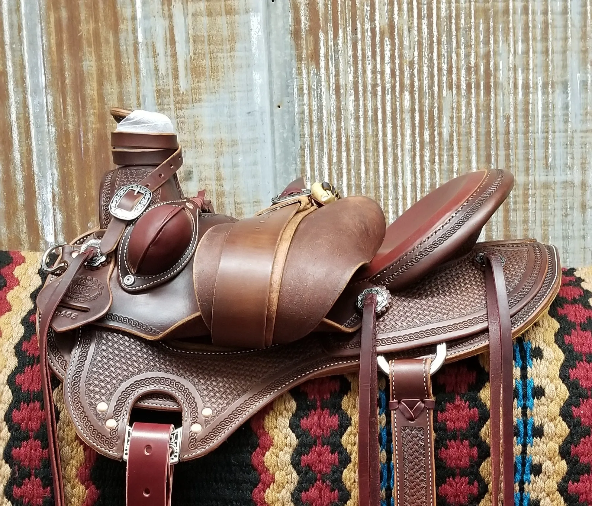 West 20 Custom B-Light Lady Wade Ranch Saddle By RW Bowman