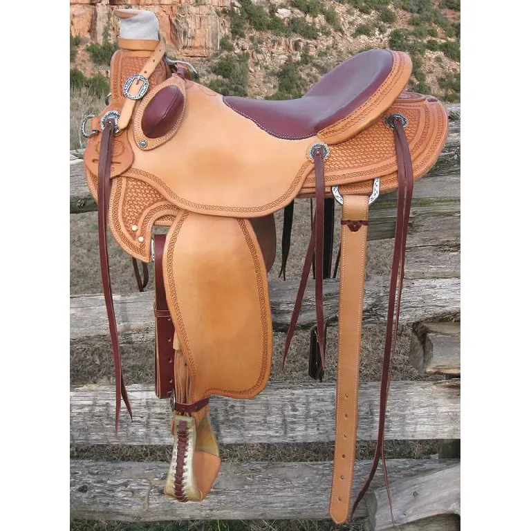 West 20 Custom B-Light Lady Wade Ranch Saddle By RW Bowman
