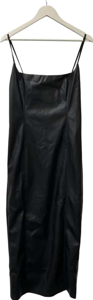 White Fox Forever Wanting Midi Dress Black UK XL