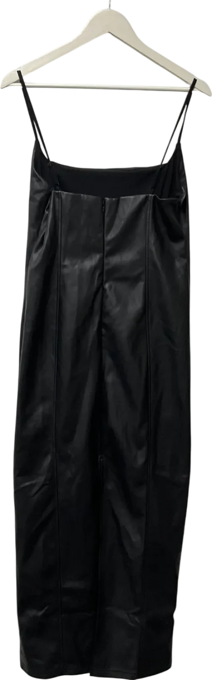 White Fox Forever Wanting Midi Dress Black UK XL