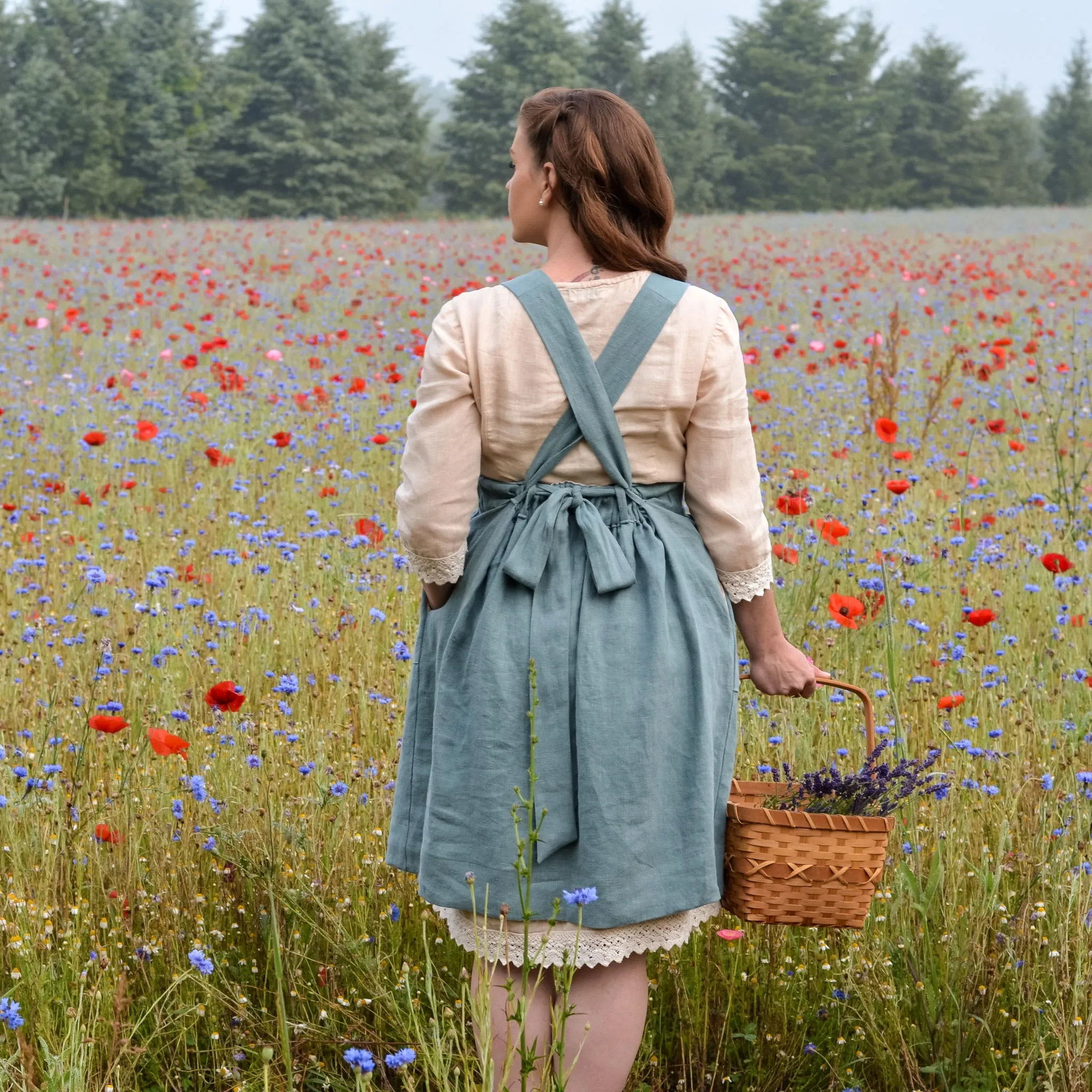 Wildflower Pinafore Sewing Pattern - Women's/Curved Fit