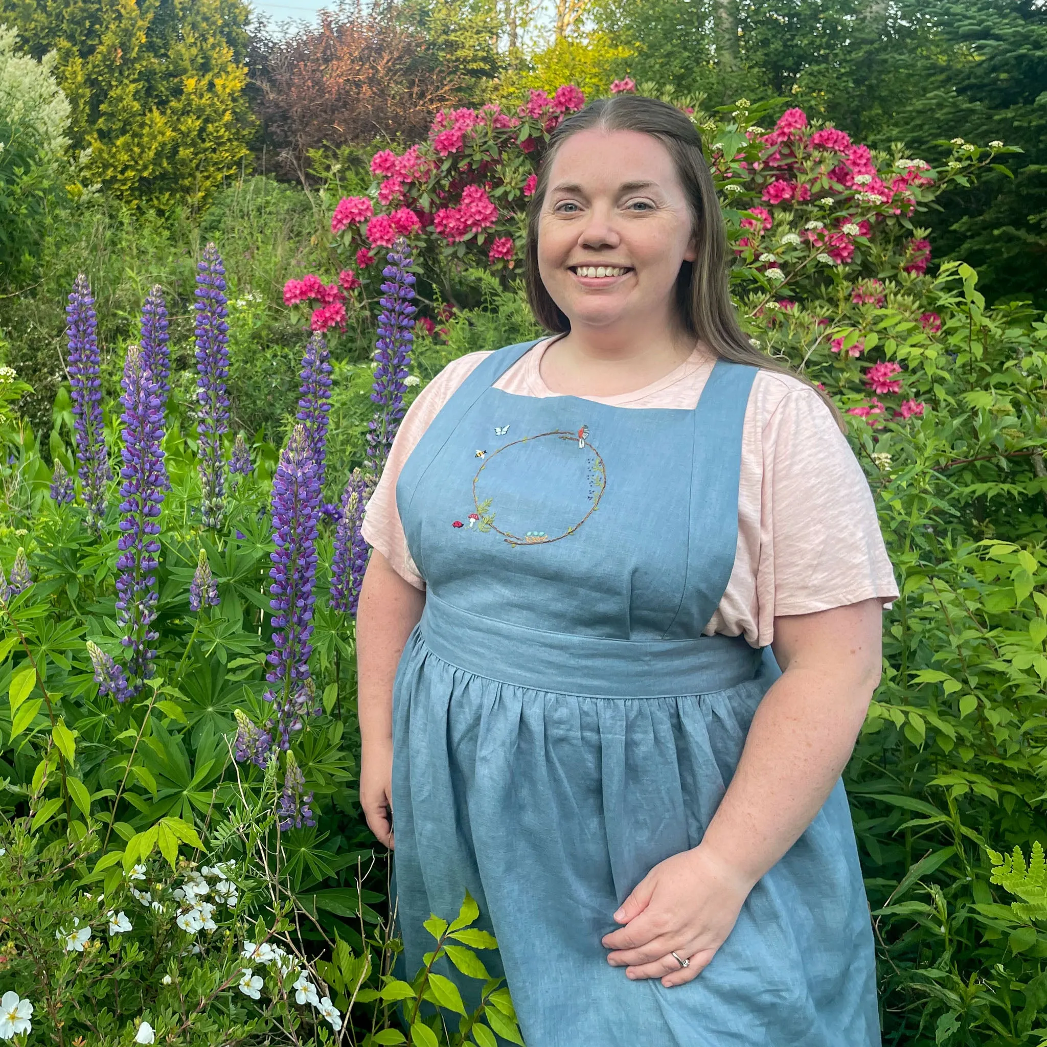 Wildflower Pinafore Sewing Pattern - Women's/Curved Fit