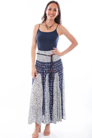 Women's Cantina Collection Skirt: Maxi Length Multi Print