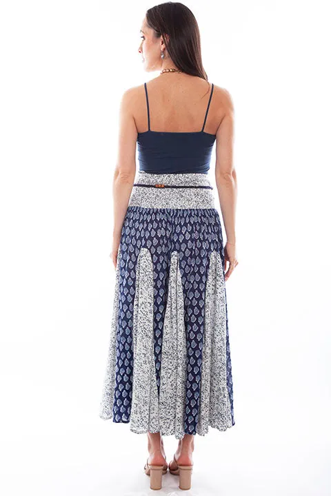 Women's Cantina Collection Skirt: Maxi Length Multi Print
