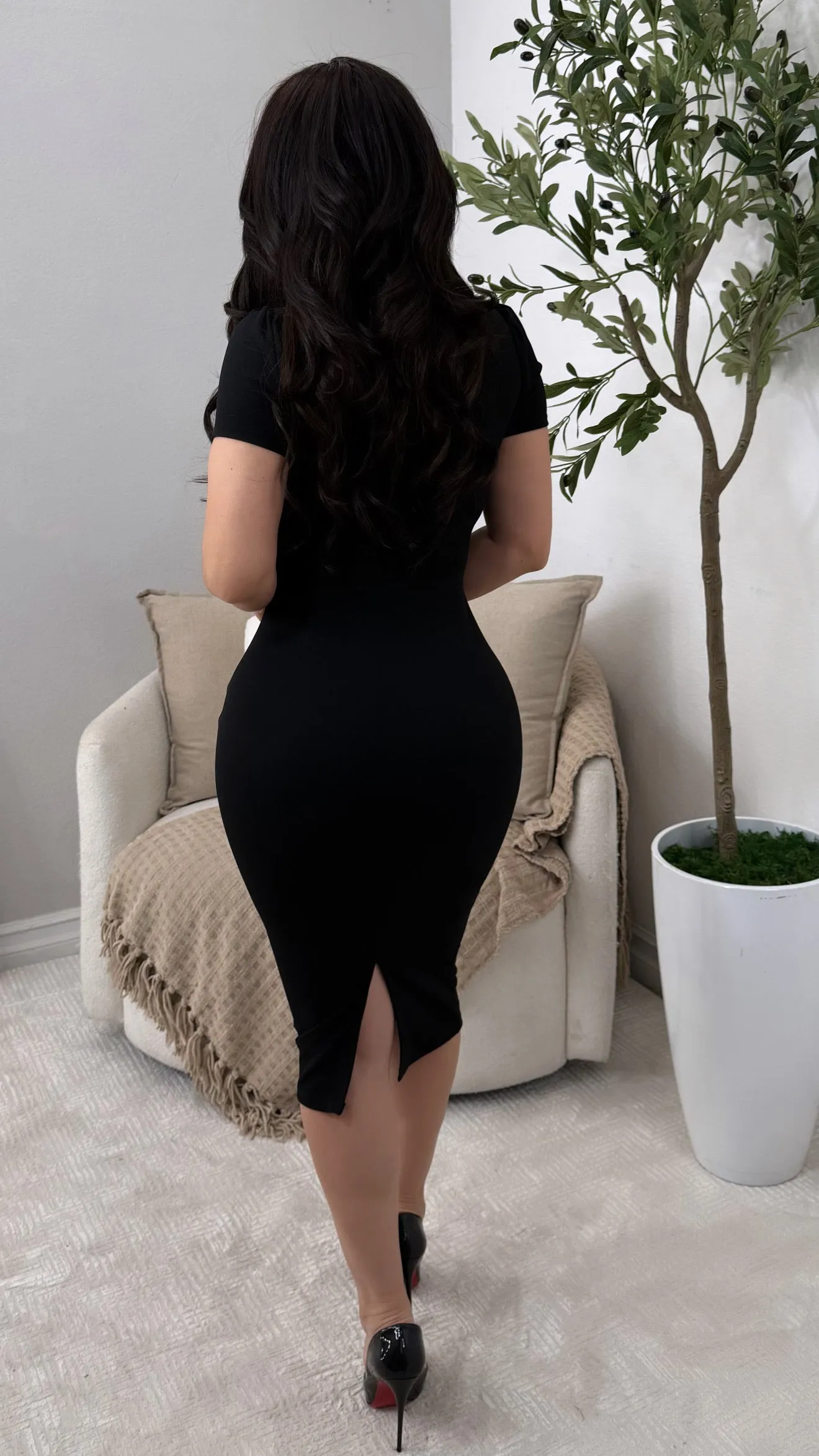 YAEL BLACK DRESS