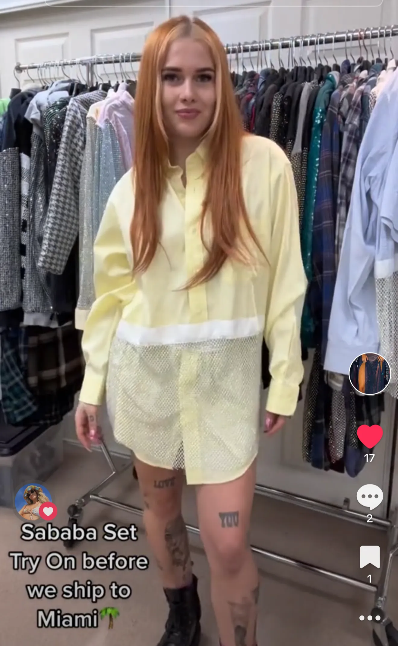 Yellow Sababa Shirt