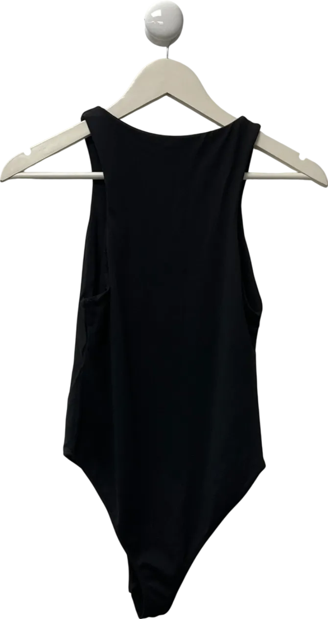 ZARA Black Halter Neck Bodysuit UK S